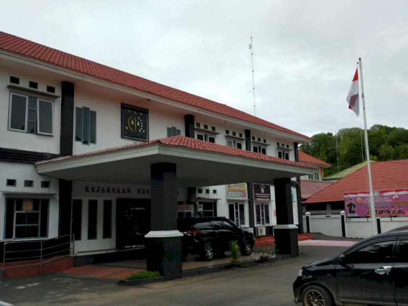 Suasana Kantor Kejari Sengkang. 