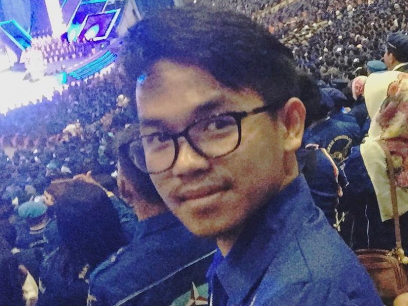 Kader muda Partai Demokrat Torut William Rantetondok. 