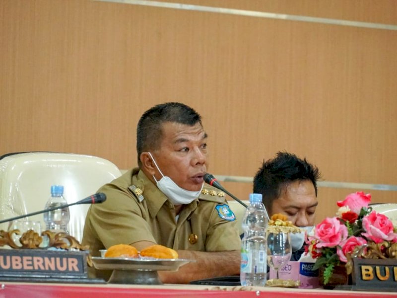 Bupati Bulukumba Muchtar Ali Yusuf membuka musrenbang tingkat kabupaten. 