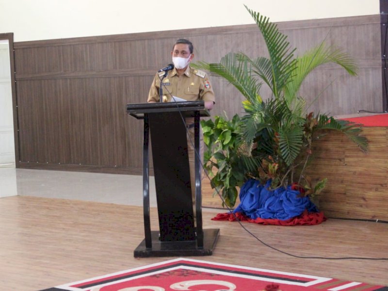 Bupati Wajo Amran Mahmud. 