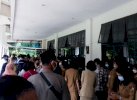 Vaksinasi Tahap II untuk Pelayan Publik di Torut tak Patuhi Prokes