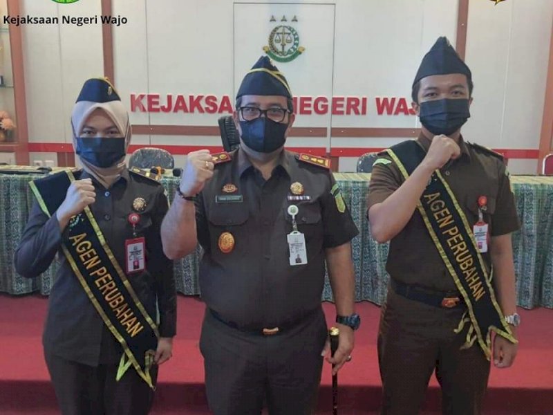 Pembetukan Tim Agen Perubahan Kejari Sengkang. 