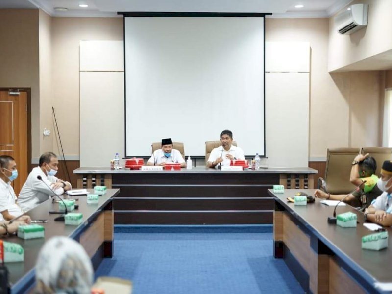 Rakor pemantapan Pilkades serentak Bone. 