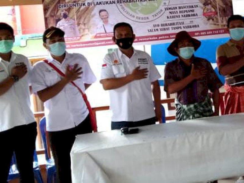 Sosialisasi Kampung Tangguh Bersinar. 
