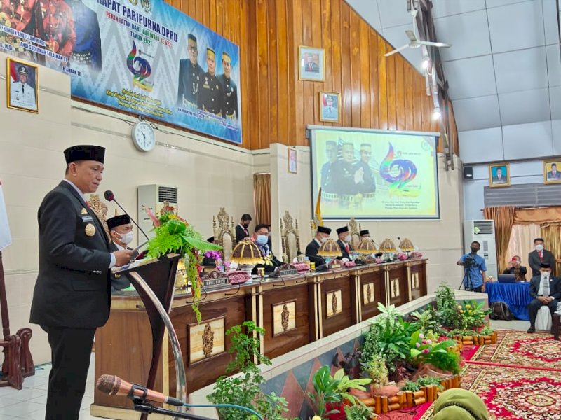 Peringatan Hari Jadi ke-622 Wajo. 