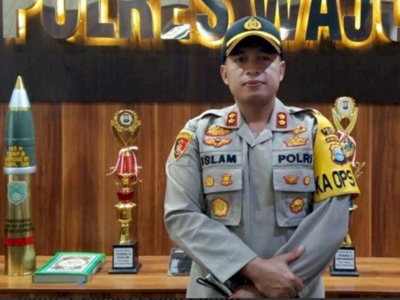 Kapolres Wajo AKBP Muhammad Islam. 
