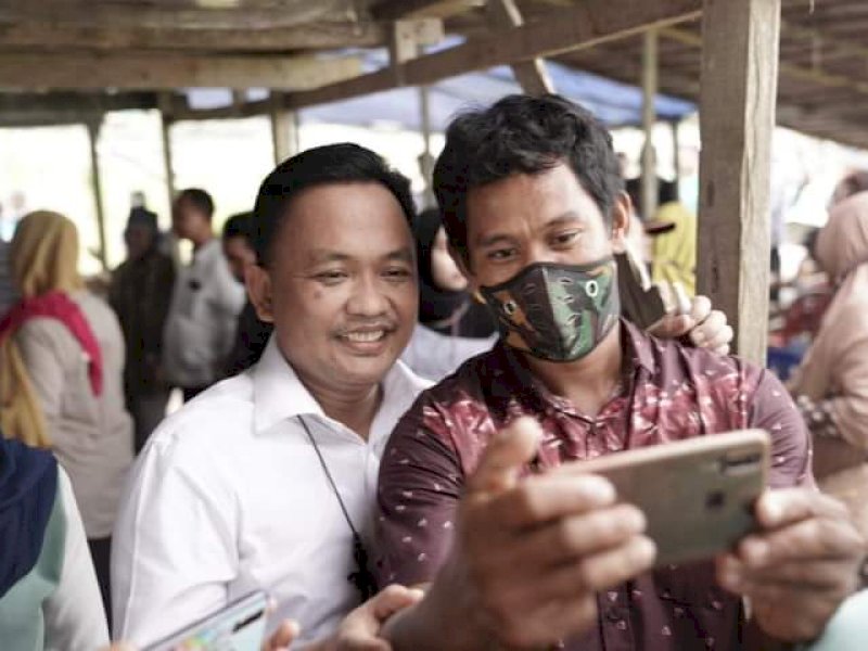 Bupati Bantaeng Ilham Azikin saat berkunjung ke Ambon. 