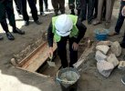 Ditandai Peletakan Batu Pertama, Pembangunan Pasar Tempe Wajo Dimulai