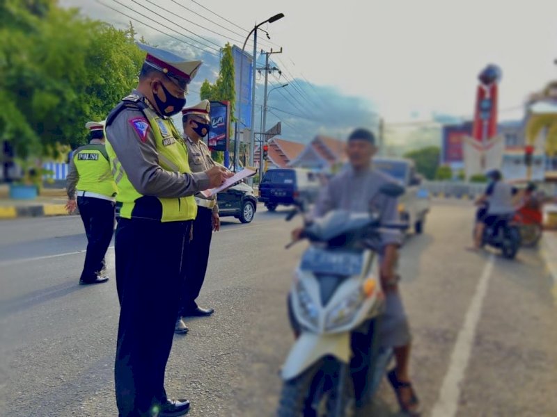 Operasi Keselamatan Polres Bone. 