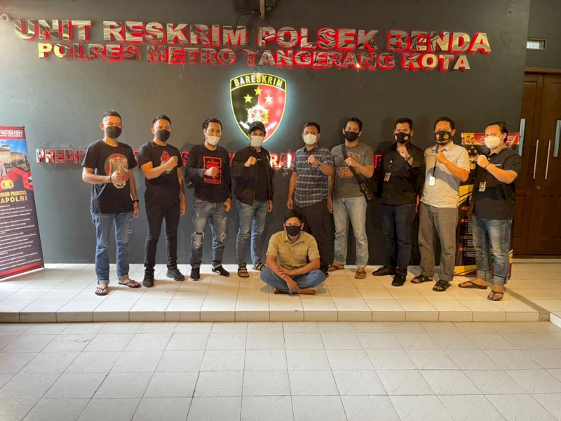 Tersangka pembunuh Aliani diringkus di Bandara Soeta Jakarta. 