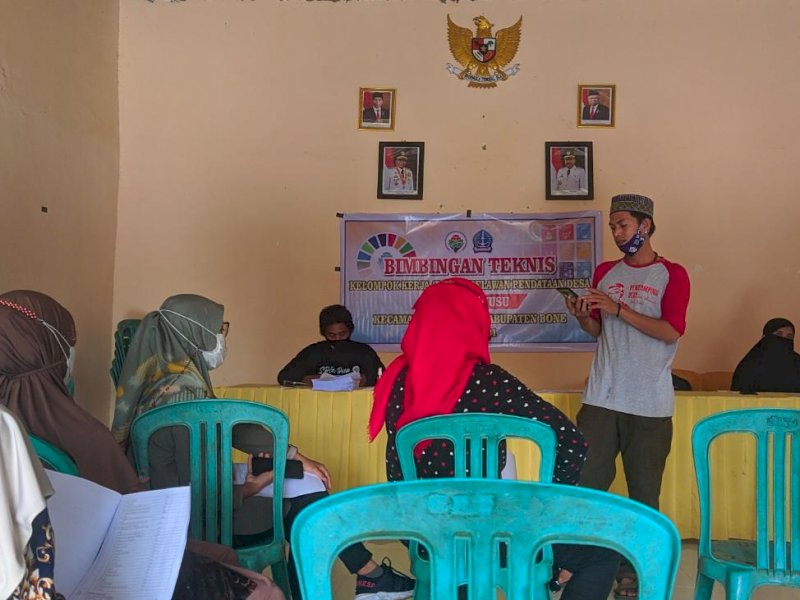 Bimtek Pokja Desa Tea Musu Bone. 