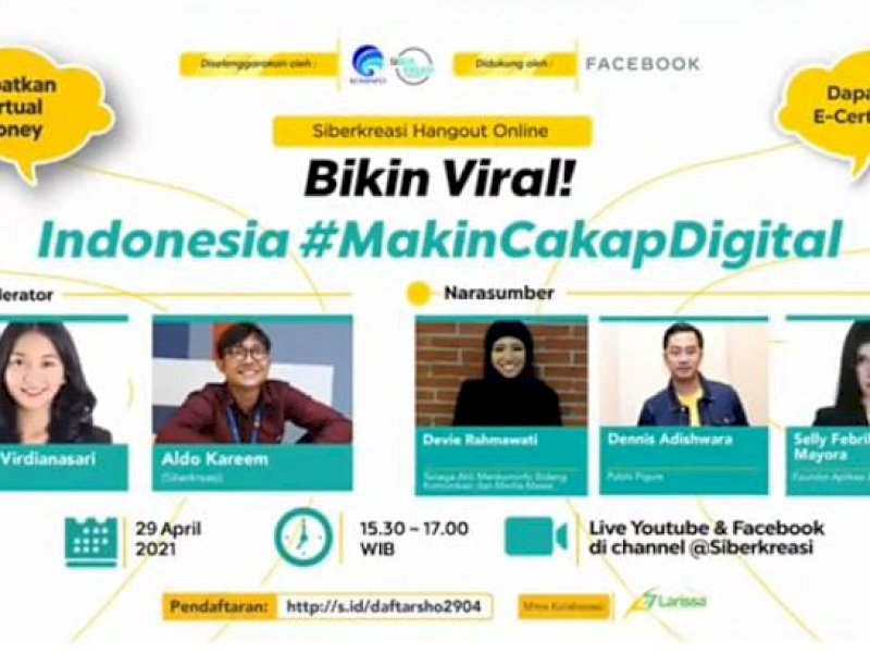 Webinar Siberkreasi. 