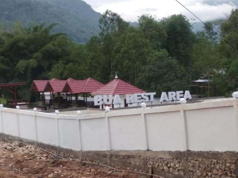 Kawasan Rest Area Torut yang saat ini dalam pemantauan Polda Sulsel. 