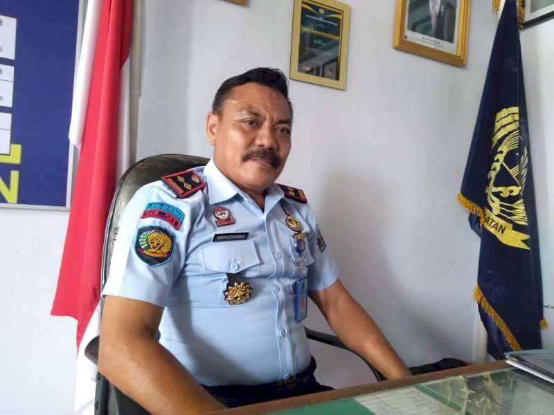 Kepala Lapas Klas IIA Bulukumba Saripuddin Nakku. 