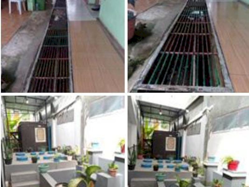 Ipal dan pembuangan limbah Puskesmas Makale. 