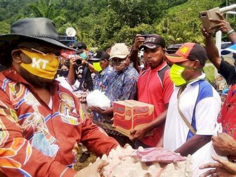 Klemen Tinal, Wagup Papua yang juga Ketua Golkar Papua. 