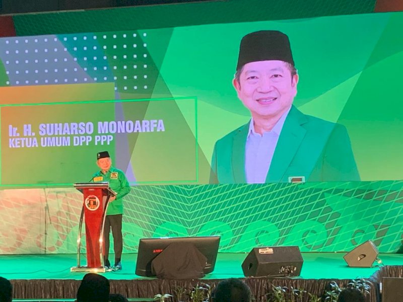 Ketum PPP Suharso Monoarfa. 