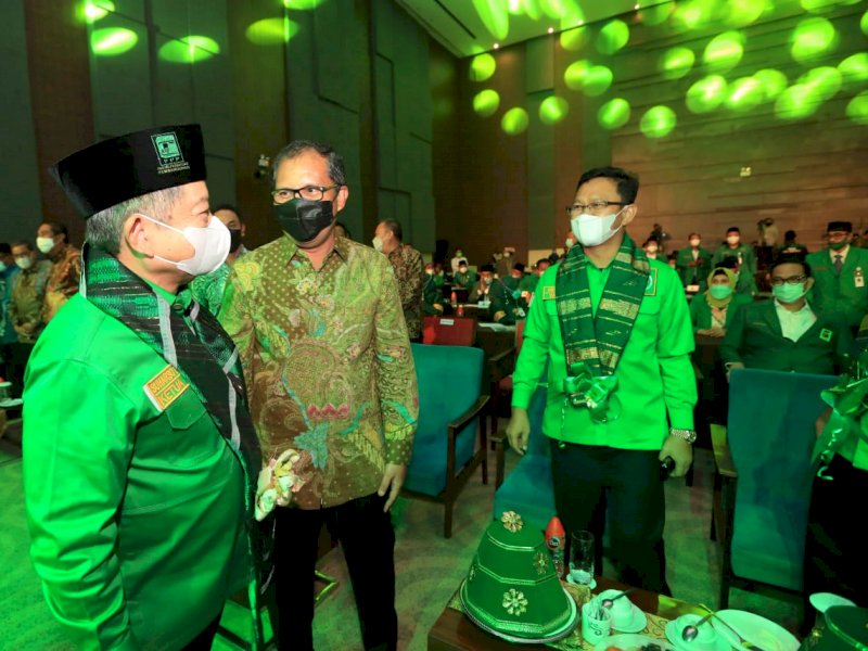 Danny Pomanto saat menghadiri Muswil PPP. 