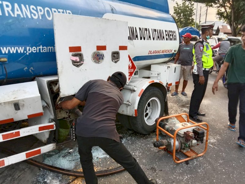 Lakalantas di Poros Bantaeng-Bulukumba. 