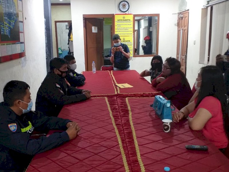 4 PSK yang diamankan polisi. 