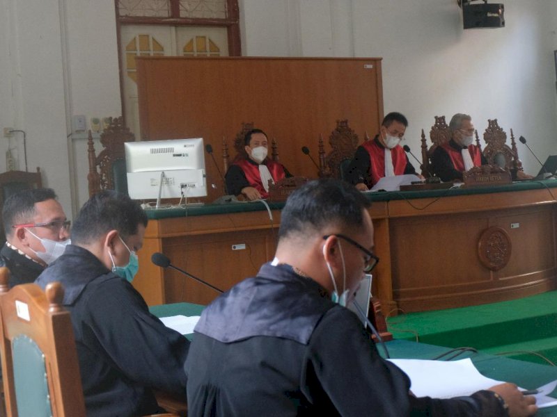 Sidang kasus dugaan suap Nurdin Abdullah beberapa waktu lalu. Hari ini sidang kembali dilanjutkan. 