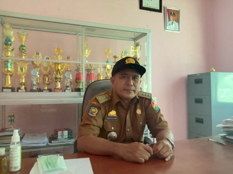 Camat Tallunglipu  Daud Pala'langan. 