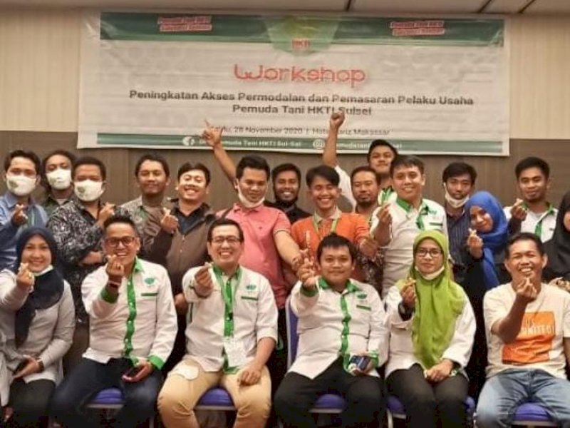 Pengurus Pemuda Tani HKTI Sulsel. 
