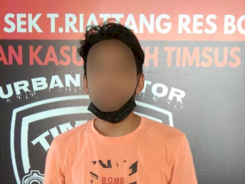 Jukir liar yang diamankan di Bone. 
