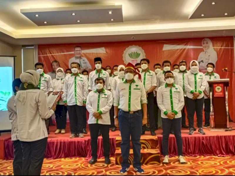 Pelantikan Pemuda Tani HKTI Sulsel. 