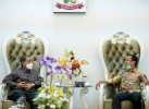 Terima Bupati Wajo, Plt Gubernur Sulsel Bahas PI Hingga Rencana Kunjungan Jokowi