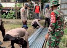 Aksi Kemanusiaan Baznas, Brimob, dan Kodim 1407 Bone Bedah Rumah Warga Miskin