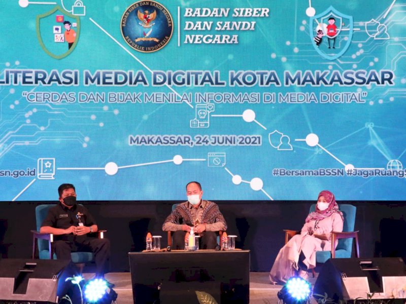 Literasi Media Digital yang digelar Diskominfo SP Sulsel. 
