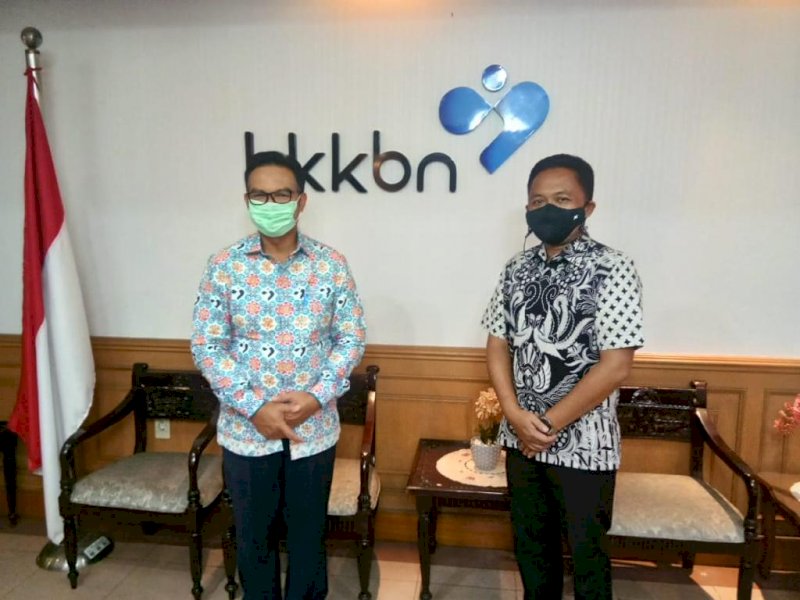 Ilham Azikin bersama Kepala BKKBN RI. 
