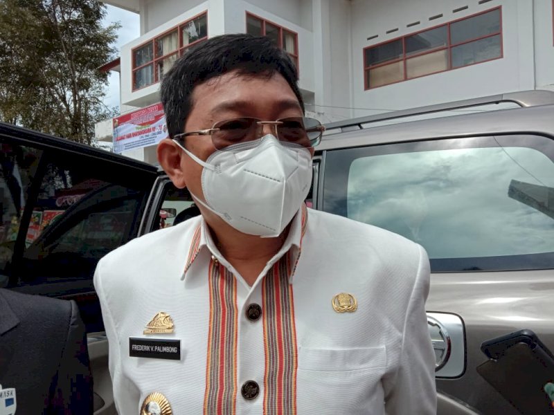 Wabup Torut Frederik V Palimbong. 