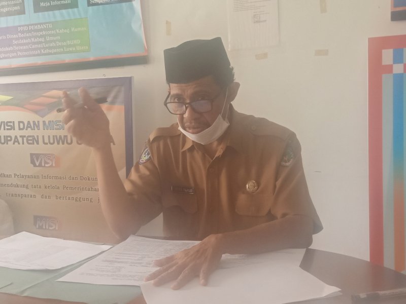 Kadis Kominfo Lutra Arief Palallo. 