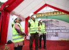 Hadiri Ground Breaking Pembangunan Kejari Makassar, Danny: Kita Ubah Lebih Baik