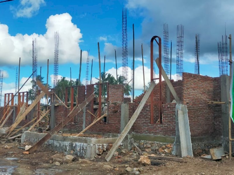 DMI menginisiasi pembangunan masjid di Desa Batu Karopa, Kecamatan Rilau Ale, Bulukumba.