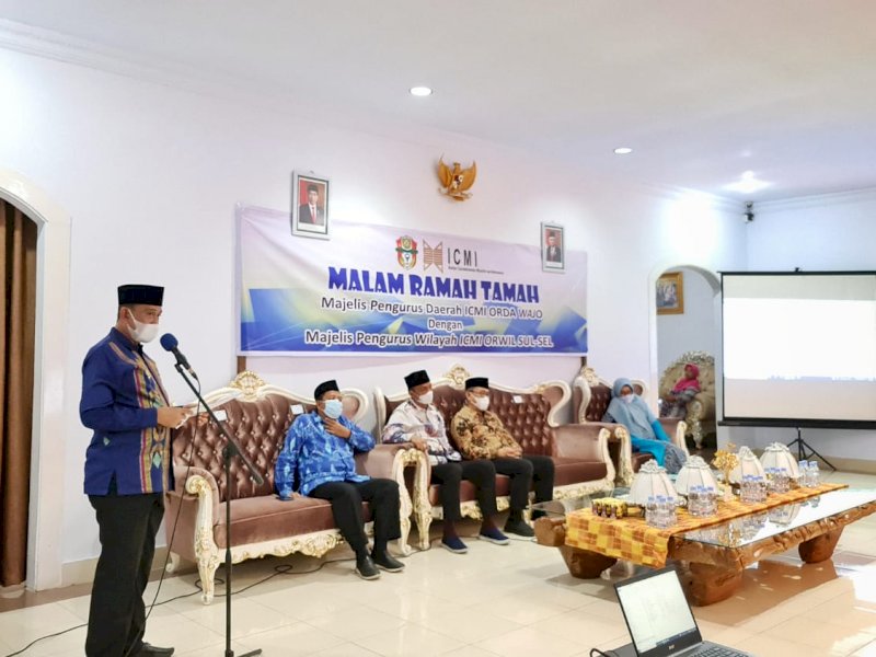 Nahkodai ICMI Wajo, Amran akan Konsen Menangkal Isu Radikalisme