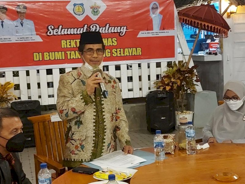 Ramah Tamah Pemkab Selayar dengan pihak Unhas. 