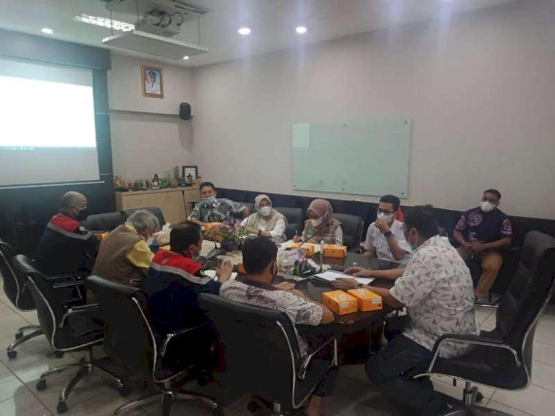 Rakor Dinas PU Makassar. 