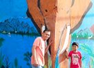 Kreativitas Warga Monumen Emmy Saelan 4 Sulap Dinding Lorongnya Jadi Lukisan Mural