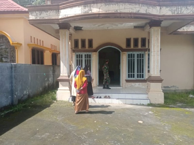 Tempat Isolasi Mandiri Desa Tamatto. 
