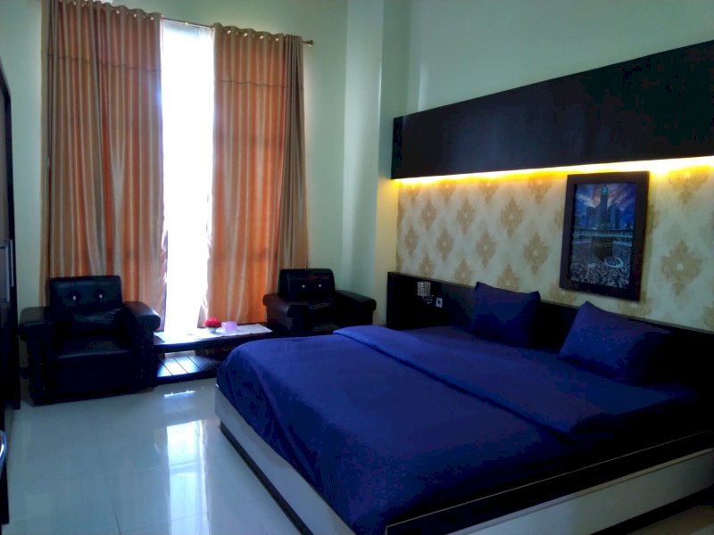 Tempat Isolasi Mandiri pasien Covid-19 di Asrama Haji Sudiang. 