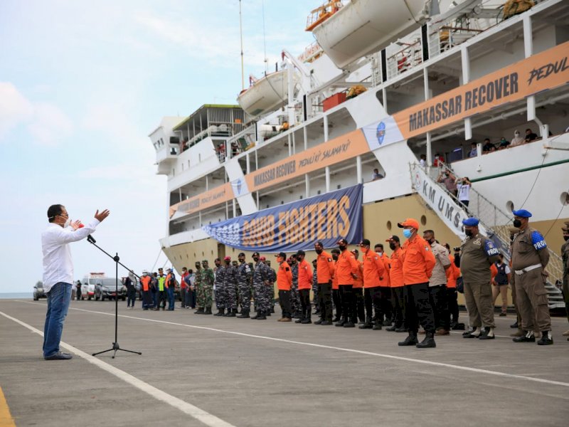 Wali Kota Makassar memanfaatkan Kapal Motor Umsini untuk menjalankan program Isolasi Apung untuk pasien Covid-19. (Int)