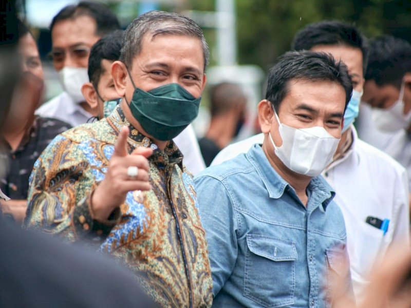 Bupati Wajo Amran Mahmud. 