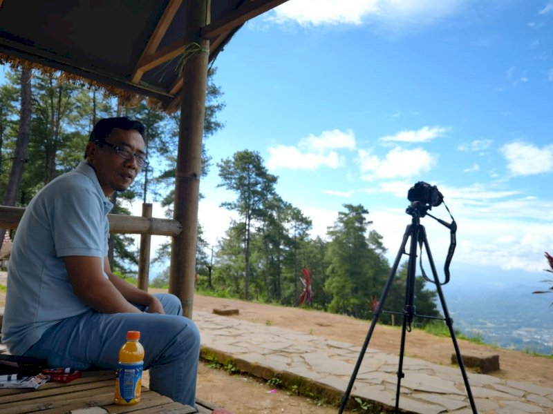 pemilik perusahaan CV Accah Mediatama, Jhoni Paulus mengaku akan melaporkan Unit Layanan Pengadaan Barang dan Jasa Kabupaten Tana Toraja (ist)