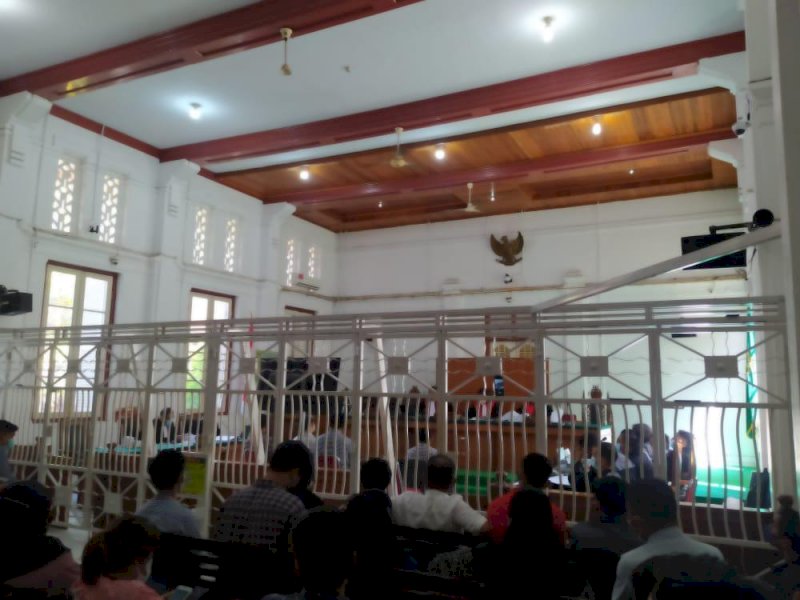 Sidang lanjutan kasus Suap NA. 