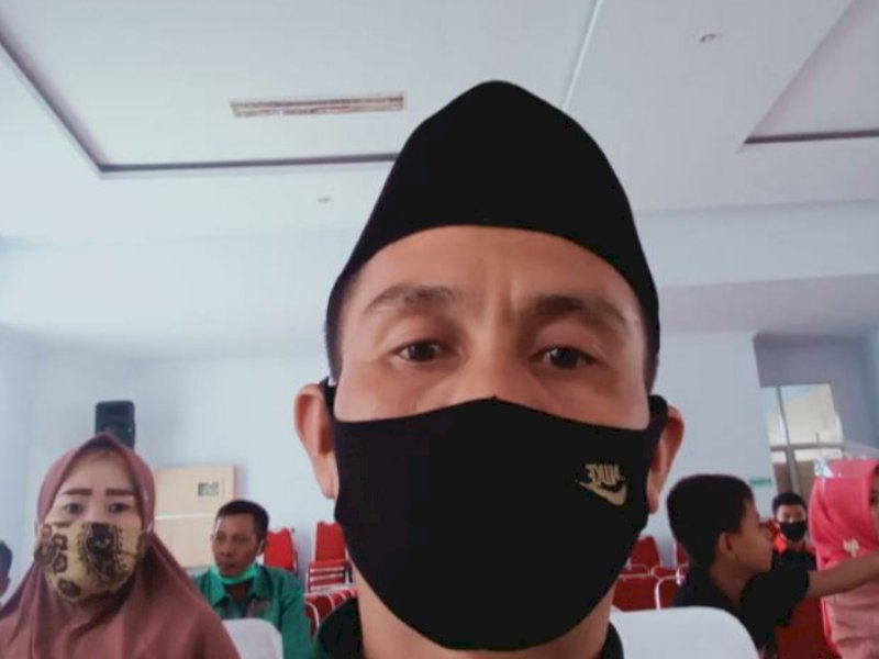 Kades Andinete, Kolono, Konawe Selatan memaksimalkan dana desa untuk penanganan Covid-19 di desanya. 