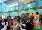 Gandeng Korem 143/HO, UHO Kendari Vaksin 1.000 Mahasiswa per Hari