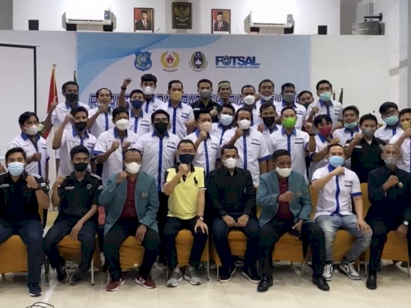 Pengurus AFK Bulukumba usai dilantik. 